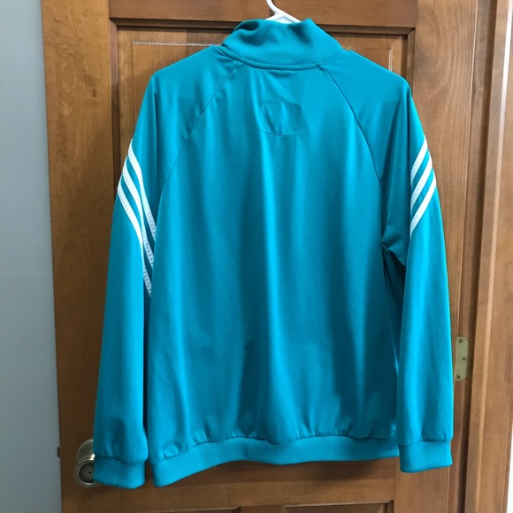 Adidas Three Stripe Zip Up - Picture 2 of 5